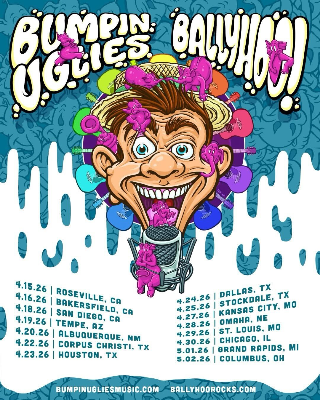 Bumpin Uglies Where It All Began Tour Poster 2026
